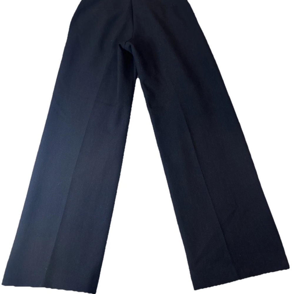 Aritzia Black Wide-Leg Trousers